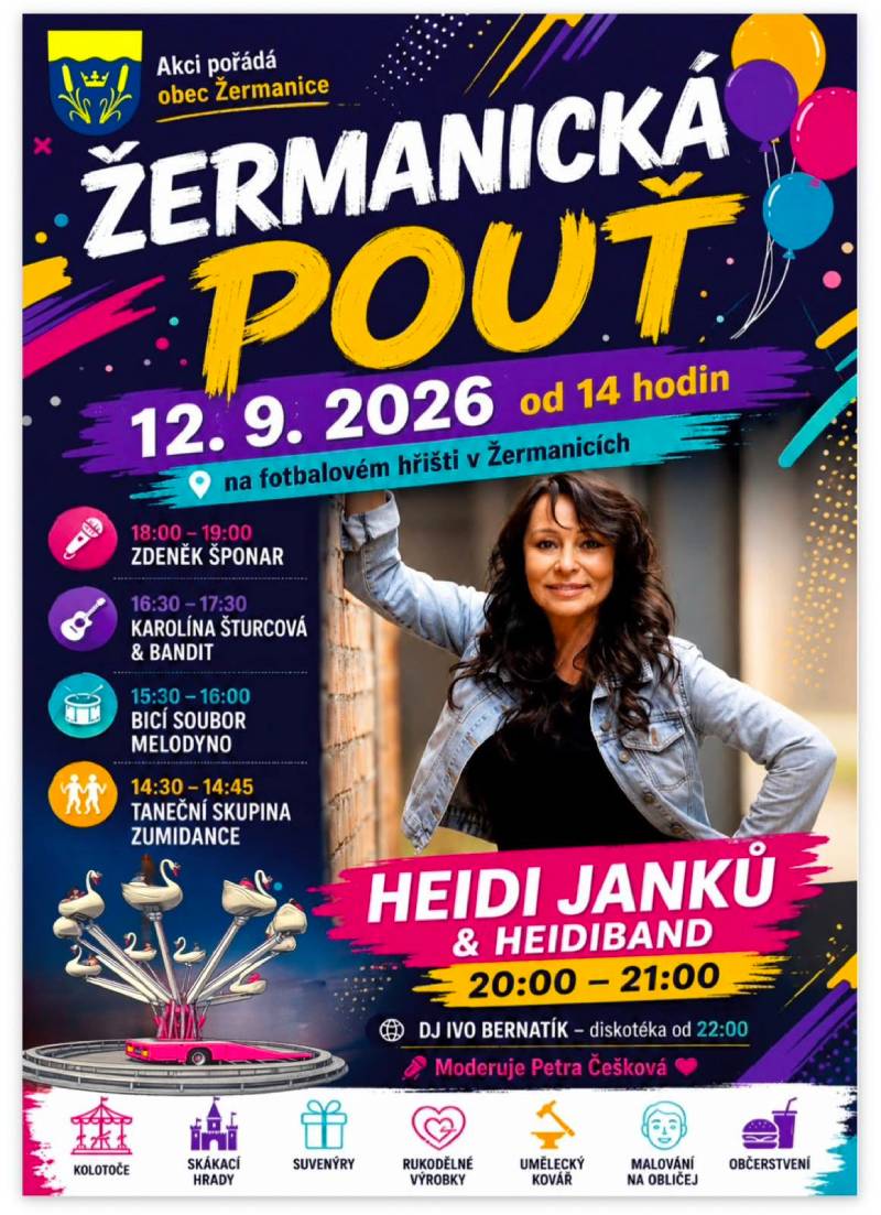 Pozvání na akci - Žermanická pouť
