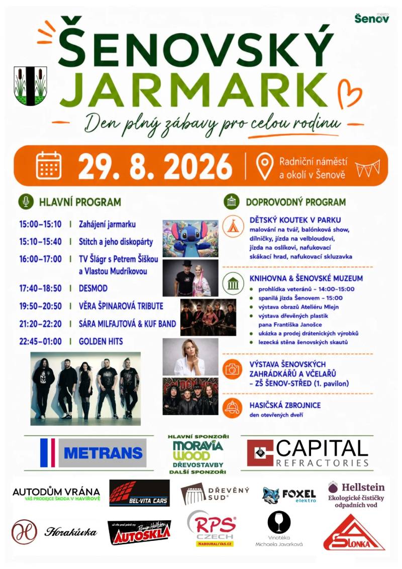 Pozvání na akci - Šenovský jarmark