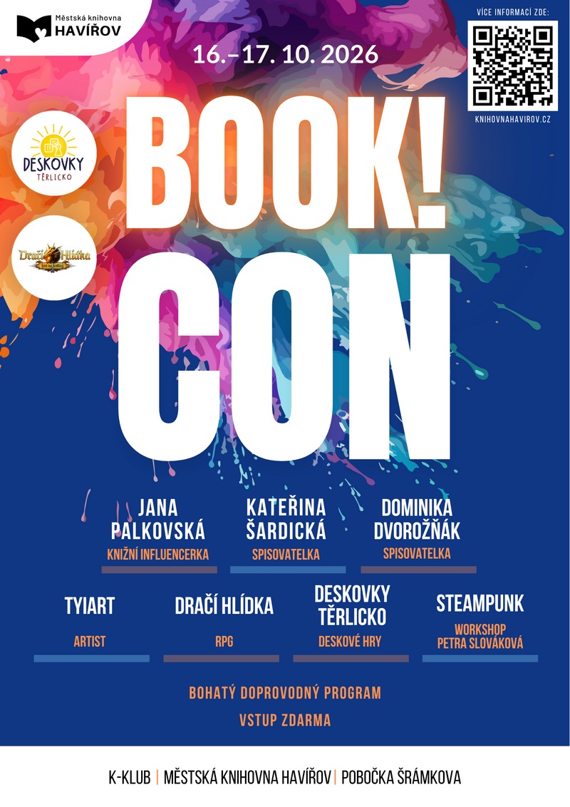 Pozvání na akci - Book!Con vol. 7