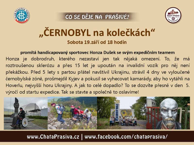 Pozvání na akci - Černobyl na kolečkách