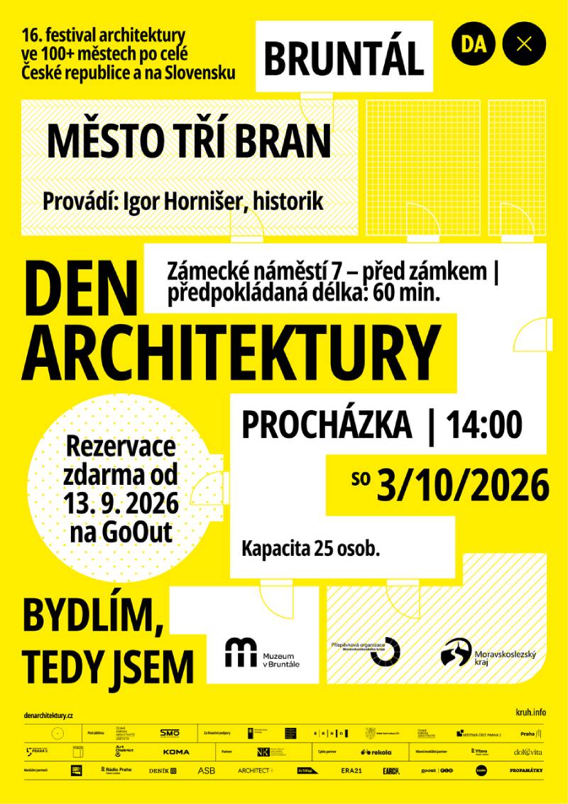 Pozvání na akci - Den architektury v Bruntále