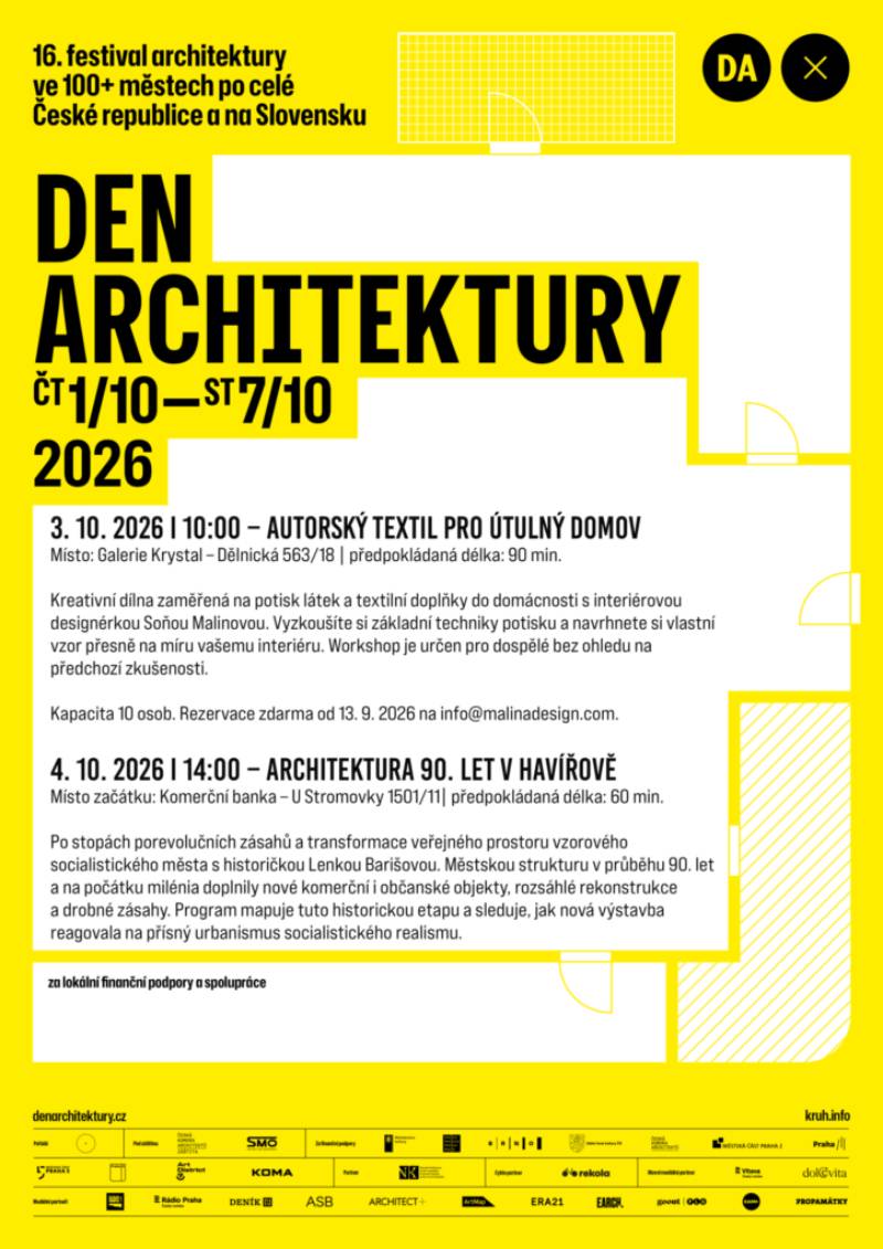 Pozvání na akci - Den architektury