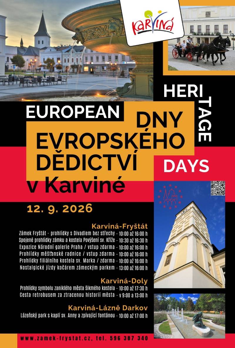 Pozvání na akci - Dny evropského dědictví v Karviné