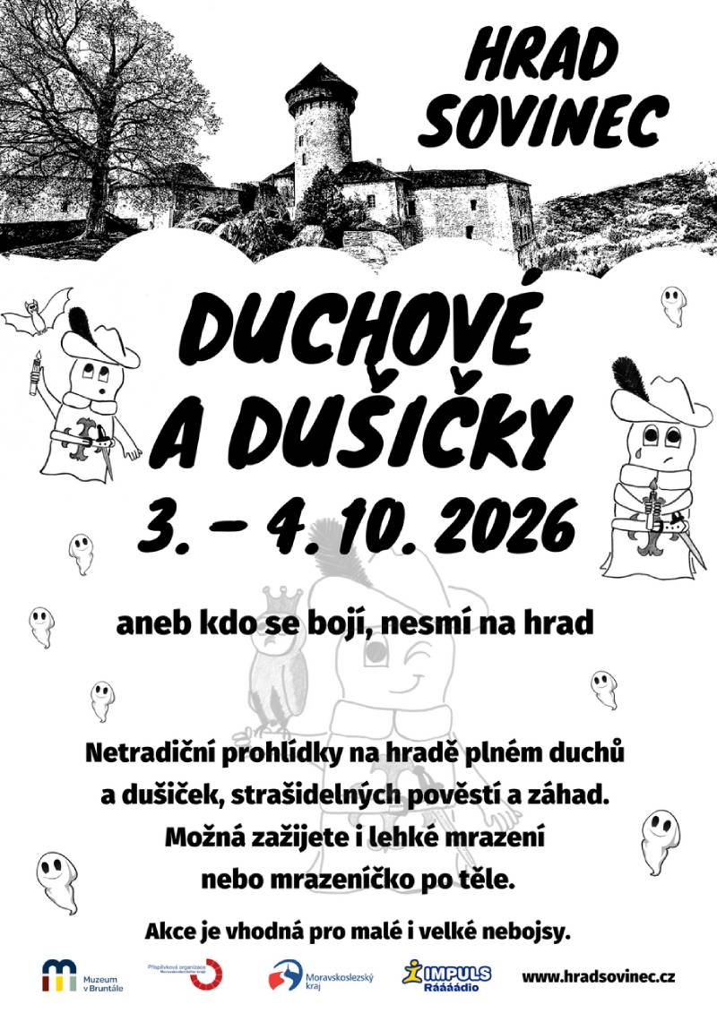 Pozvání na akci - Duchové a dušičky