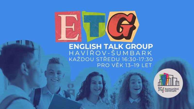 Pozvání na akci - English talk group