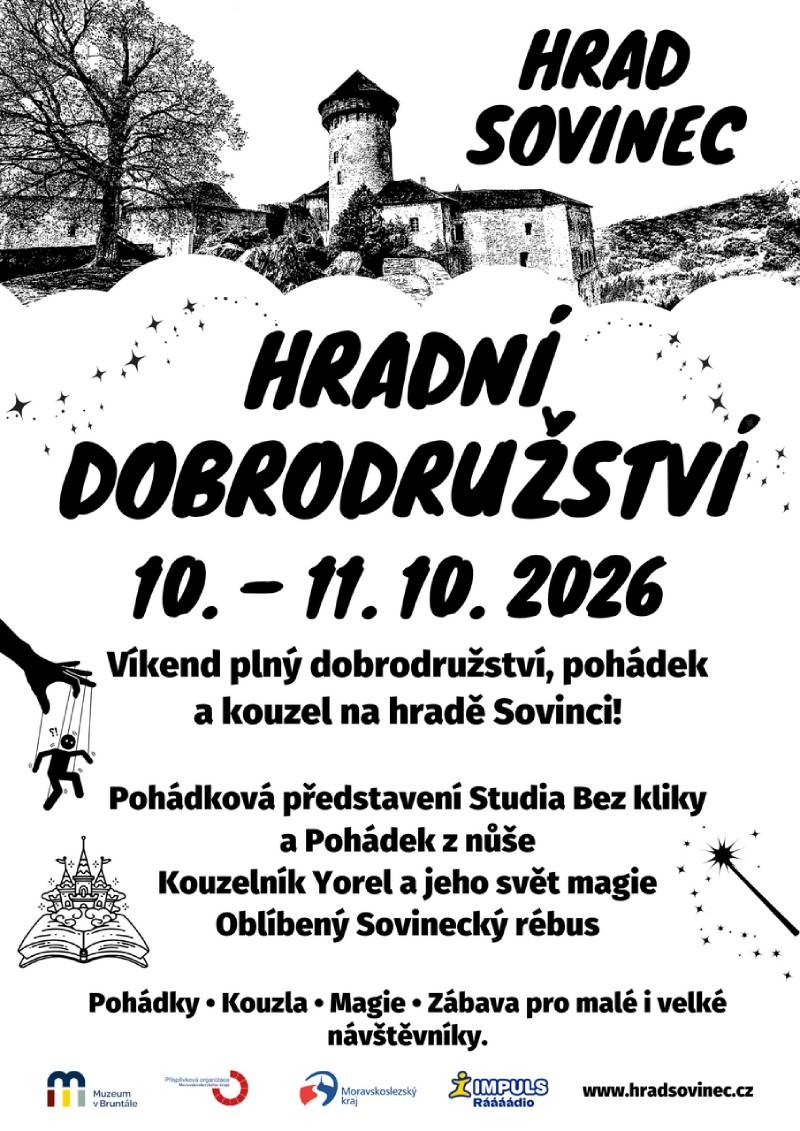 Pozvání na akci - Hradní dobrodružství