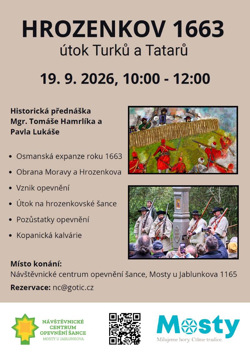 Pozvání na akci - Hrozenkov 1663