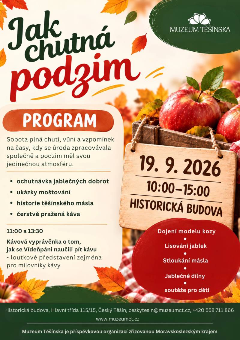 Pozvání na akci - Jak chutná podzim
