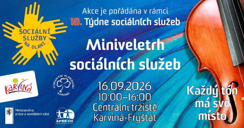Pozvání na akci - Miniveletrh sociálních služeb
