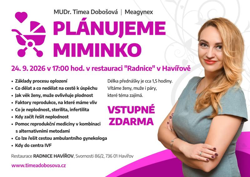 Pozvání na akci - Plánujeme miminko