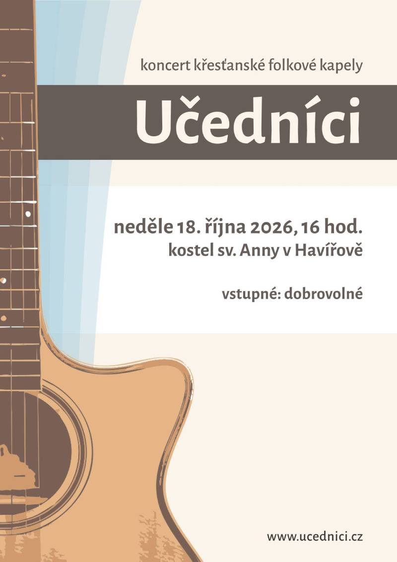 Pozvání na akci - Učedníci