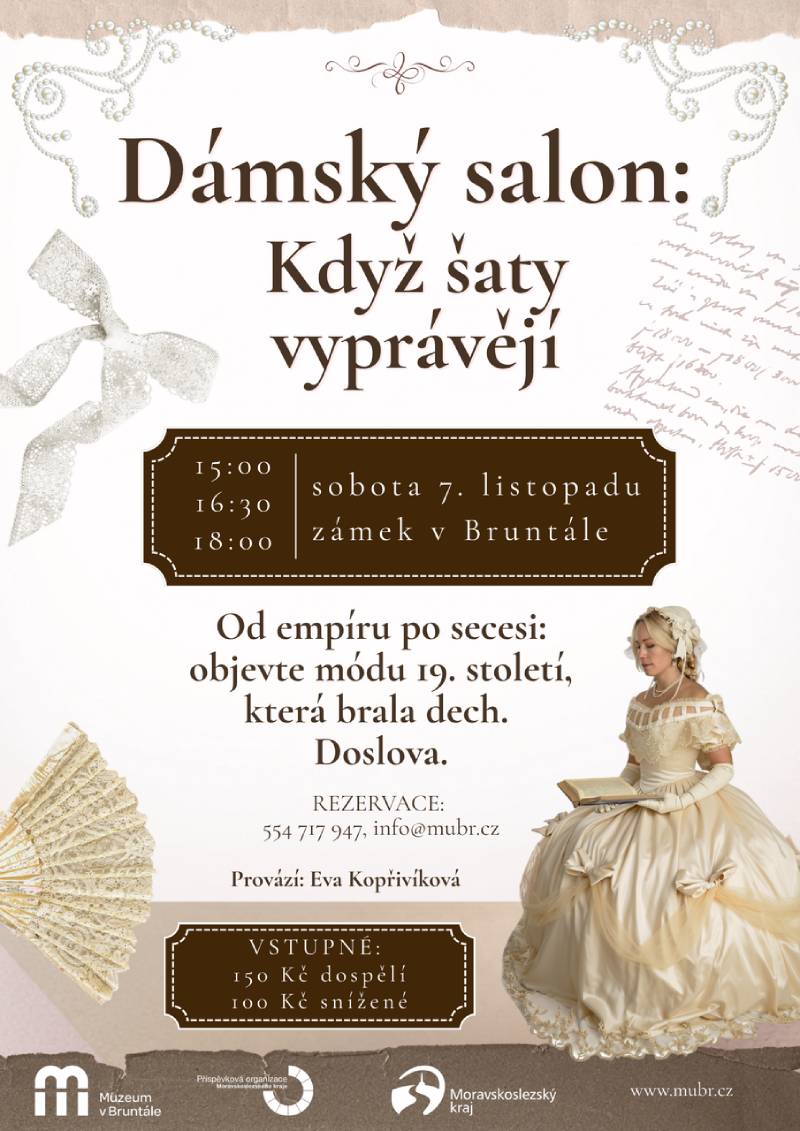 Pozvání na akci - Dámský salon