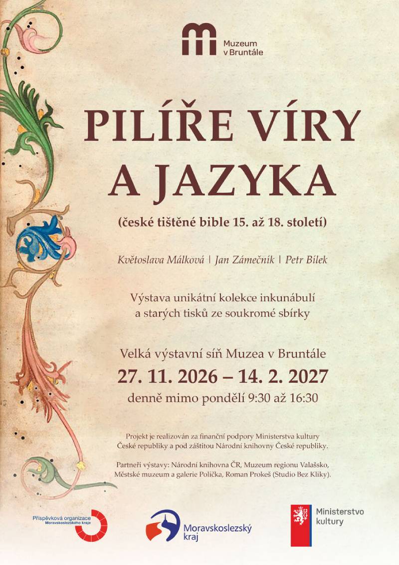 Pozvání na akci - Pilíře víry a jazyka