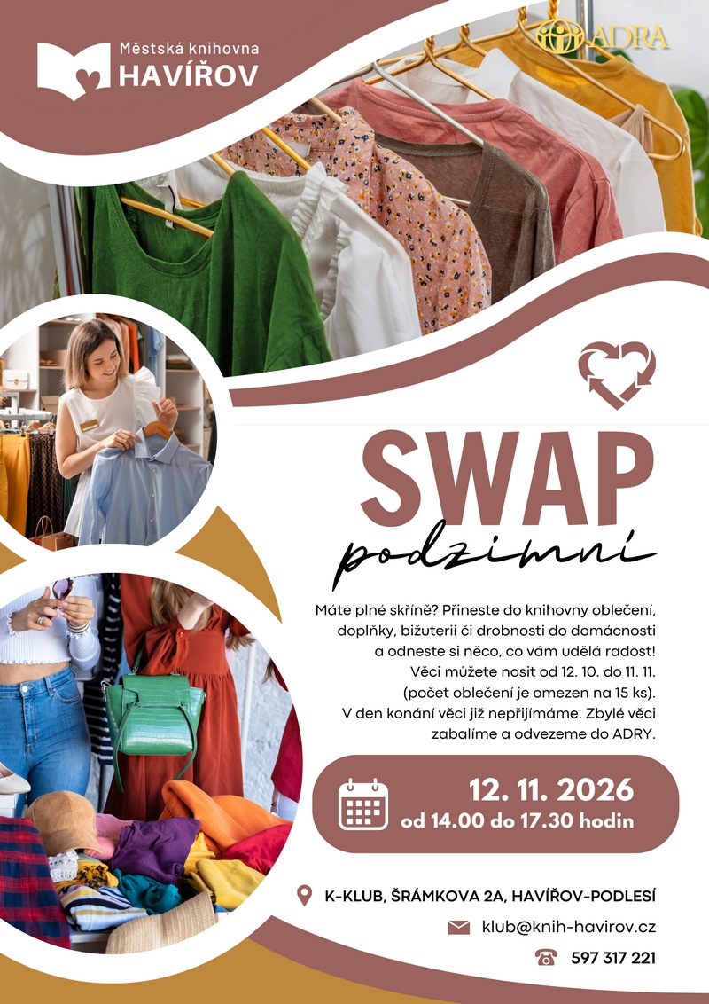 Pozvání na akci - Podzimní swap