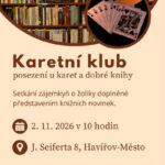 Pozvání na akci - Posezení u karet a dobré knihy