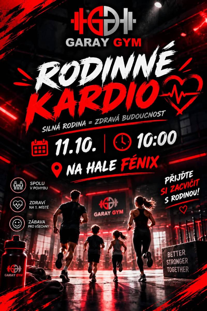 Pozvání na akci - Rodinné kardio