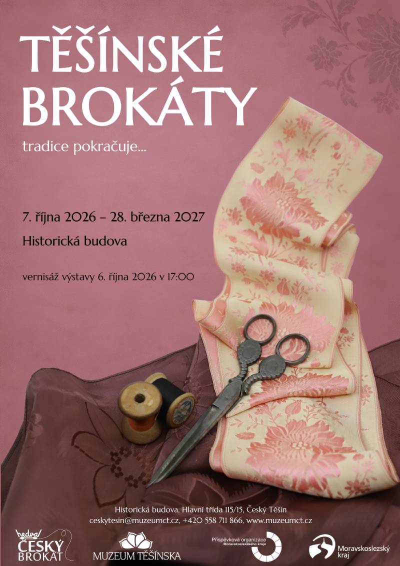 Pozvání na akci - Těšínské brokáty