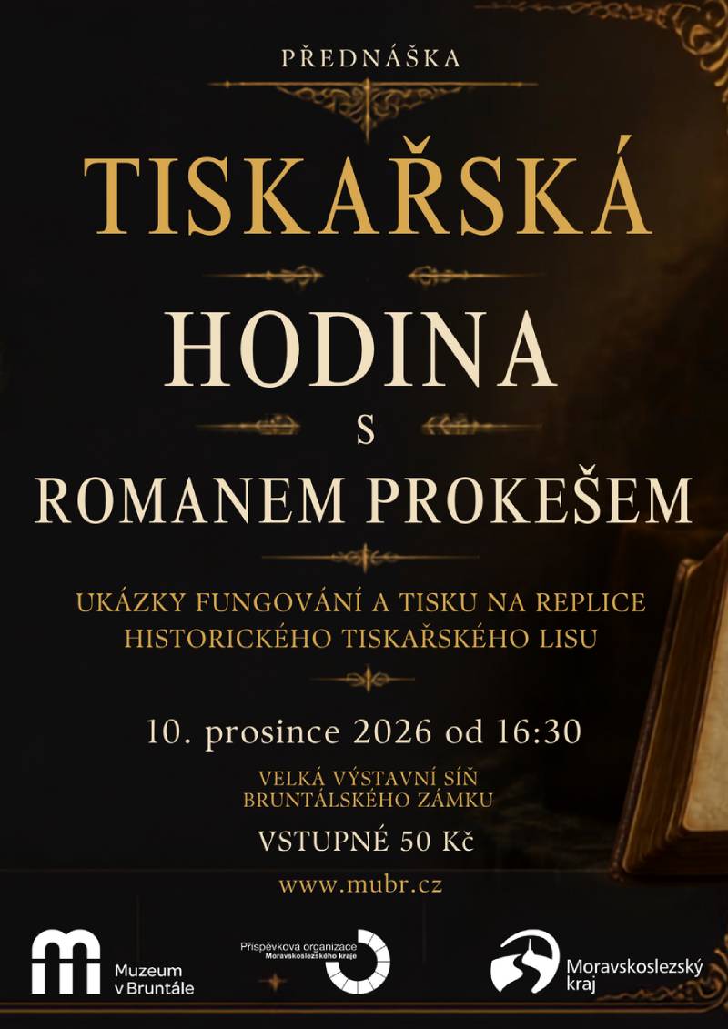 Pozvání na akci - Tiskařská hodina s Romanem Prokešem