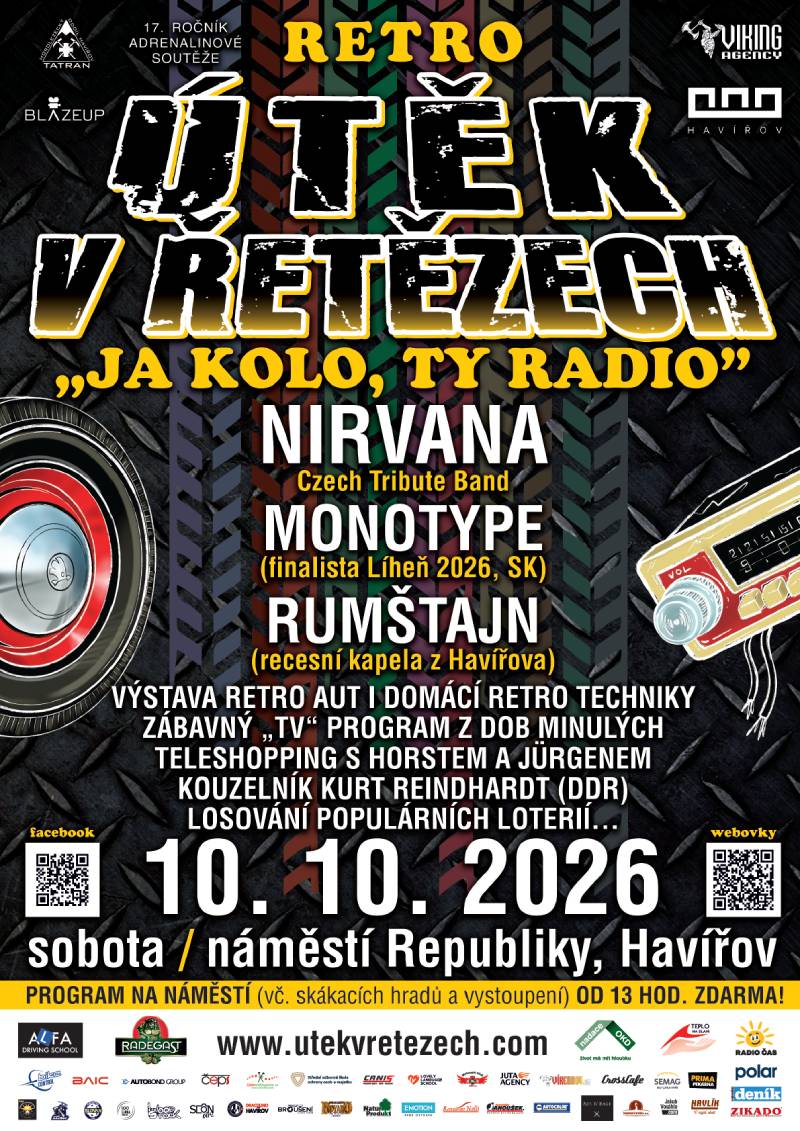 Pozvání na akci - Útěk v řetězech