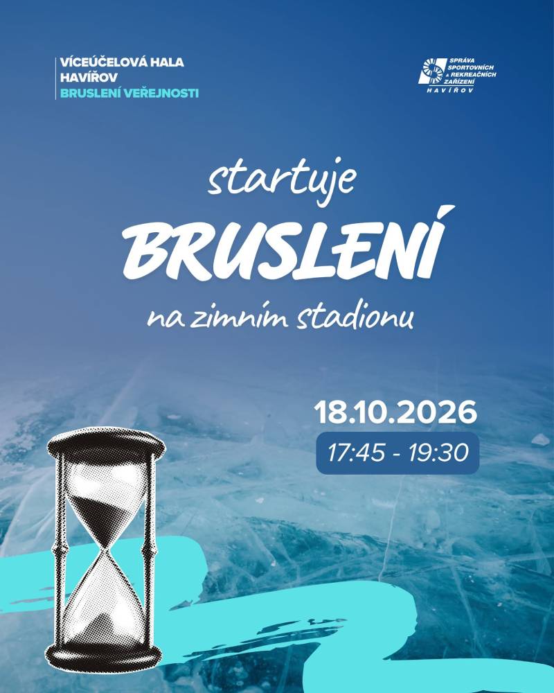 Pozvání na akci - Bruslení pro veřejnost
