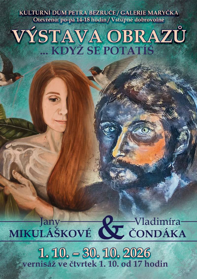 Pozvání na akci - Výstava obrazů - ...když se potatíš