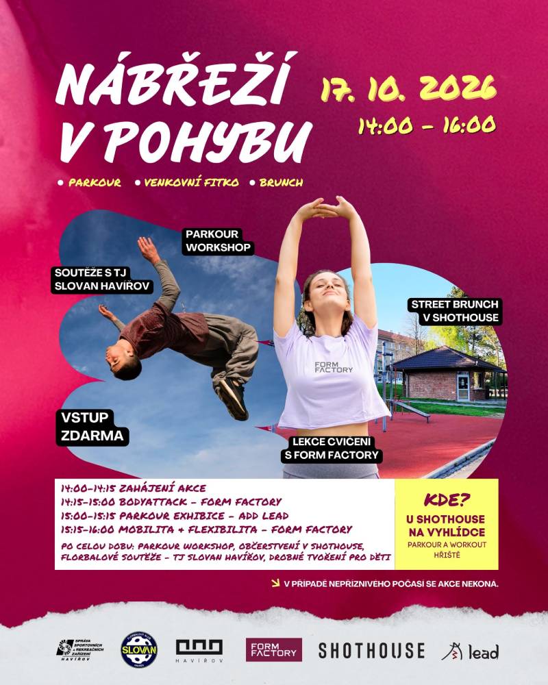 Pozvání na akci - Nábřeží v pohybu